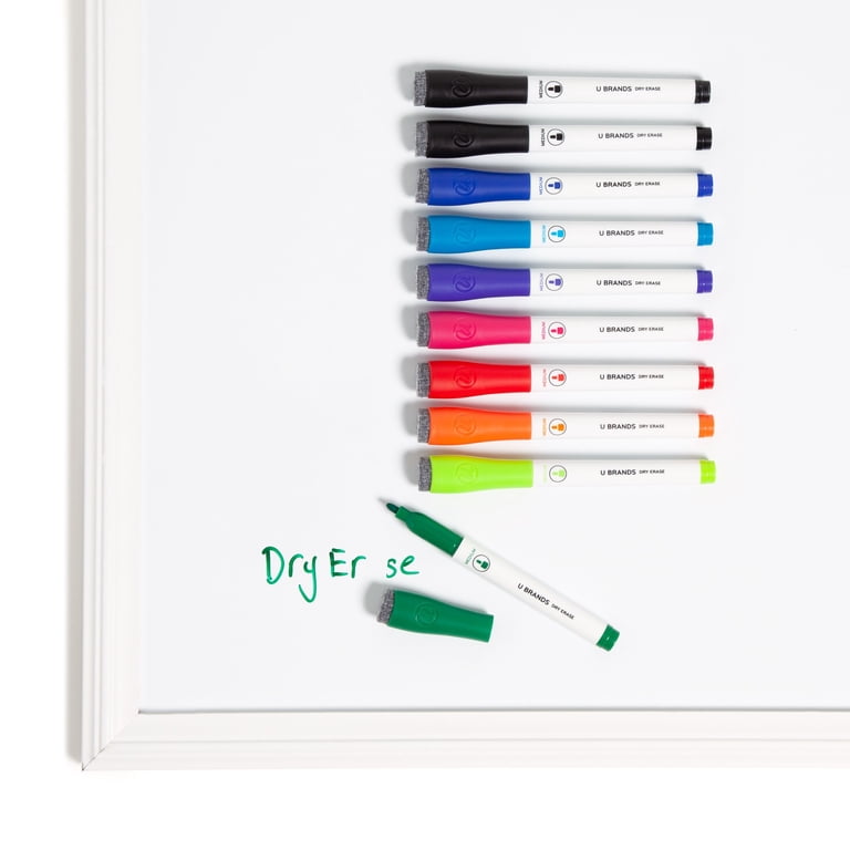 U Brands Dry Erase Markers, 10 Count Assorted Colors photo 7