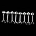 thumbnail image 4 of Pendientes de bios Zulema 16g Barra Tragus Acero Inoxidable 8 Piezas, 4 of 8