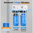 thumbnail image 2 of Sistema de filtración de agua PUREPLUS de 2 etapas para toda la casa, 2 of 9