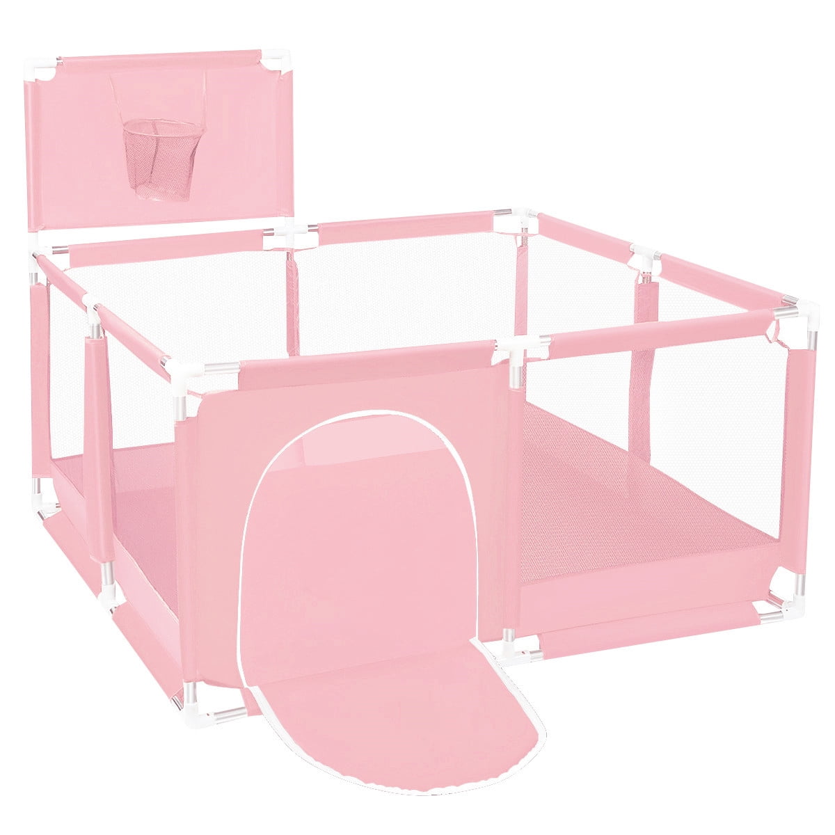 Baby Playpen,Outdoor Play Yard,Portable 4Panel Baby Safety Playpen for