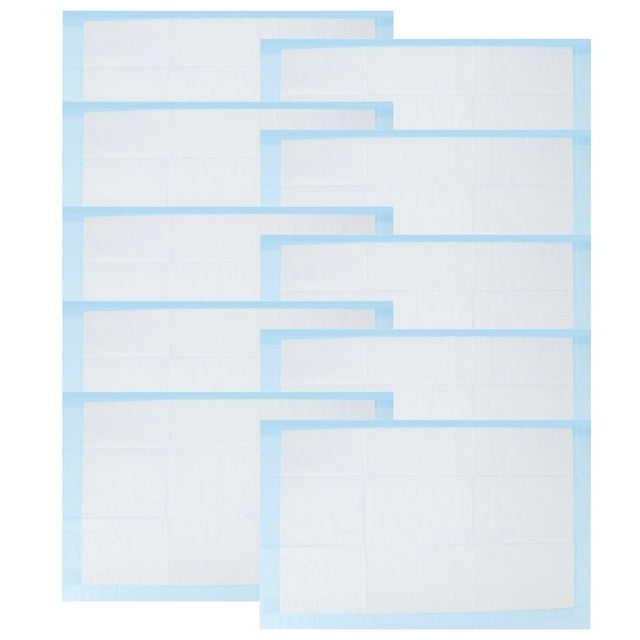 10 Pack Disposable Bed Pads, Heavy Absorbency Incontinence Pads, Soft Comfortable Fluff Bed And Chair Bedwetting Protector Pad For Adult, Child, Elder, Patients, Pets