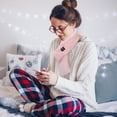 thumbnail image 3 of Npolar Electric Heated Scarf USB Heating Neck Wrap Unisex Winter Heated Neck Shawl Soft Warm Scarves With 3 Heating Modes Pink, 3 of 8