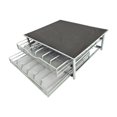 thumbnail image 3 of Cajón para cápsulas de café, caja de almacenamiento para cápsulas de café, práctico cajón multifuncional para cápsulas de café, para encimera de dormitorio, cafetería y bar Gris plata, 3 of 8