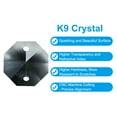 thumbnail image 3 of Uxcell K9 Crystal Octagon Beads 2 Holes Pendants, 30 Pack 14mm Chandelier Prisms Hanging Beads Light Black, 3 of 6