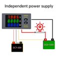 thumbnail image 3 of MYG DC 0-100V 10A 1000W 3-in-1 Electricity Meter Digital Ammeter Voltmeter Power, 3 of 10