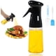 thumbnail image 1 of Olive Oil Sprayer, Oil Spray for Cooking, BBQ Cooking Spray Bottle, 7 oz / 210 ml Oil Sprayer Bottle (Black), 1 of 5