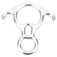 thumbnail image 1 of Dispositivo de control de descenso de anillo, cuerno de toro, anillo de descenso en forma de 8, mosquetón con anillo, máxima comodidad Jadeshay A, 1 of 8