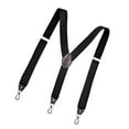 thumbnail image 2 of yotijay Fashion Men's Suspenders 3 Hooks Strap Heavy Duty Solid Color Y Back Belt Black, 2 of 9
