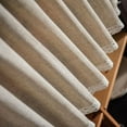 thumbnail image 4 of Juego de cortinas de lino y algodón para ventana, mezcla de lino de alta calidad para un toque lujoso, cortina con textura de lino perfecta para cocina, sala de estar, dormitorio, 1 pieza (ancho 150, 4 of 5