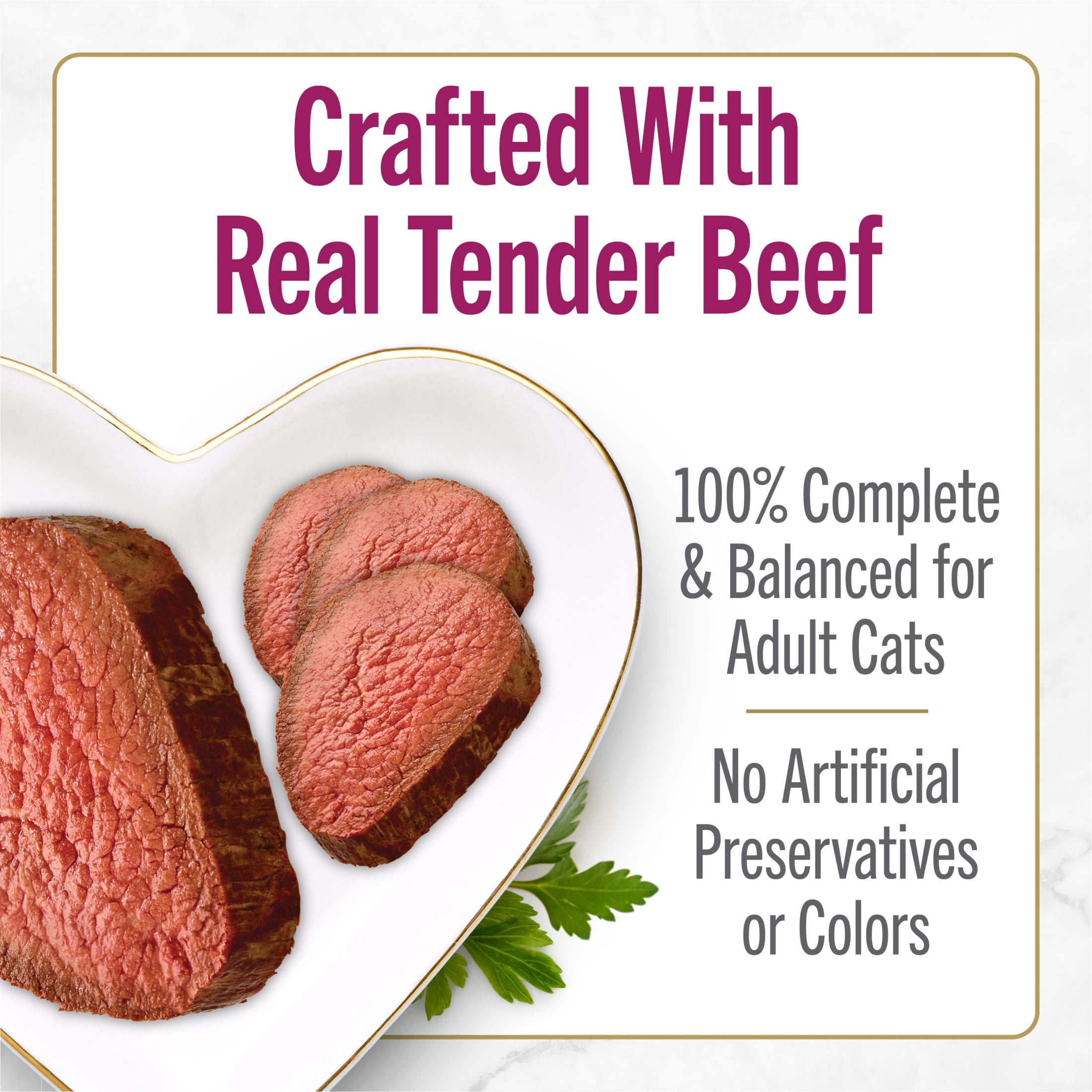 Purina Fancy Feast Petites Tender Beef Entree With Carrots in Gravy Gourmet Wet Cat Food Pate