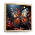 thumbnail image 2 of Designart "Butterfly Imaginative Journey I" Animals Butterfly Floater Framed Canvas Wall Art, 2 of 5