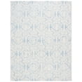 thumbnail image 2 of SAFAVIEH Blossom Asher Geometric Wool Area Rug, Blue/Ivory, 10' x 14', 2 of 6