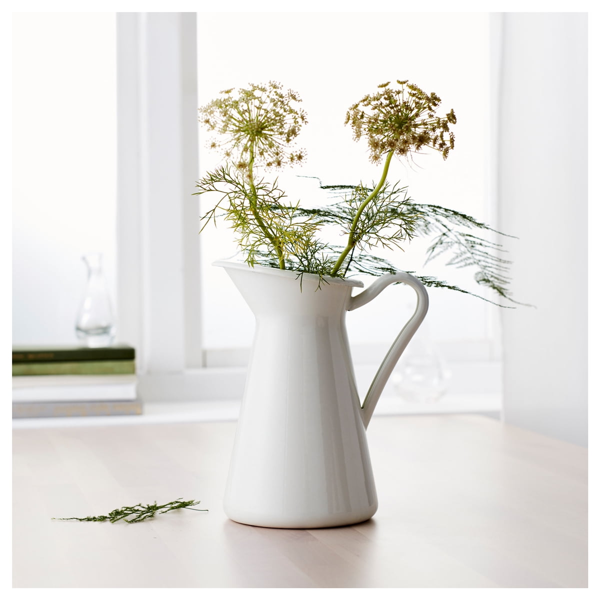 Vintage Rustic Style Shabby Chic Metal Vase Pitcher ...