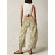 thumbnail image 5 of Vaqueros Rectos, Holgados, Informales, de Tiro Medio y Pierna para Mujer, Estilo Boyfriend Y2K, Pantalones Cortos de Mezclilla Flores Amarillas M, 5 of 6