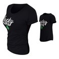 thumbnail image 3 of Unique Baby Womens Lucky Mama St Patrick Day Mommy and Me Scoop Neck Shirt (XXL), 3 of 5