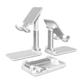 thumbnail image 3 of Foldable Desktop Phone Stand, Cell Phone Stand, Lazy Portable Telescopic Mobile Phone Stand Foldable Desktop Mobile Phone Holder, Compatible with All Mobile Phones, 3 of 4