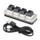 thumbnail image 2 of Mini mecánico para juegos/RGB retroiluminado USB con cable portátil teclas de programación estándar/para para , 4 llaves CUTICAT Mini teclado mecánico, 2 of 8