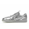 thumbnail image 2 of Jordan Women's 1 Low Method of Make V3 Metallic Silver Shoes, from StockX, 2 of 5