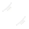 thumbnail image 3 of maskred Anti-lost Car Shell Rope With High Hardness And Strength Metal Clip R Pin Rod Convenient To silver 1:10 2Set, 3 of 6
