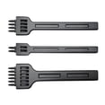 thumbnail image 4 of Tachiuwa 3 Packs 3pcs DIY Craft Leather Alloy Steel 2/4/6 Prong Punching Pricking, 4 of 9