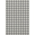 thumbnail image 2 of Addison Rugs Mayfield Washable Transitional Modern Squares Black Rectangle Rug, 9' x 12', 2 of 6