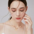 thumbnail image 7 of 1box 48pcs golden Flat Round Blank Pendants 4 styles Coin Disc Charm for Necklace Bracelet Jewelry Making Accessories, 7 of 7
