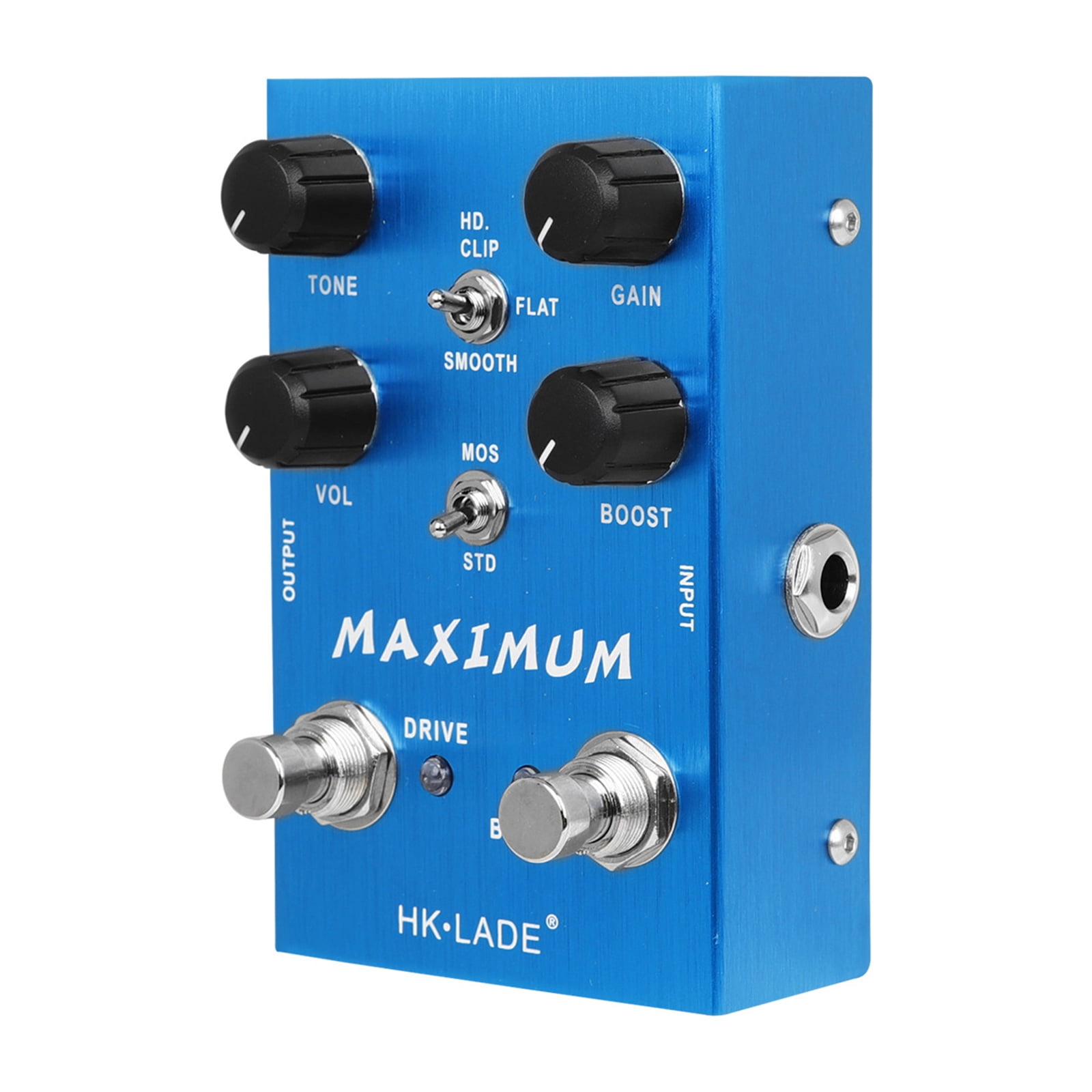 BIBABLYKE Overdrive Guitar Effect Pedal DC9V Electric Guitar Effect Pedals Overload Overdrive Effector Effect Device Enduring