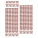 thumbnail image 4 of Paquete de 300 etiquetas adhesivas de corazón para baby shower, regalo de fiesta y revelación de género. rosa áurea, 4 of 9