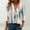Blue, variant on HOMBOM Blue Women Tops 3/4 Sleeve V Neck Pullover Loose Tie-Dye Casual T Shirt