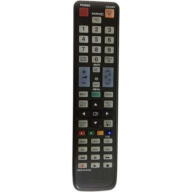 BN59-01015A Repuesto Control remoto para Samsung LCD LED TV Smart Television Controller Backlight Soft Button BN59-01040A