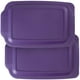 thumbnail image 1 of Tapa de repuesto MRX Solutions para Pyrex 9 x 13, 3 cuartos de galón, color morado, paquete de 2, 1 of 8