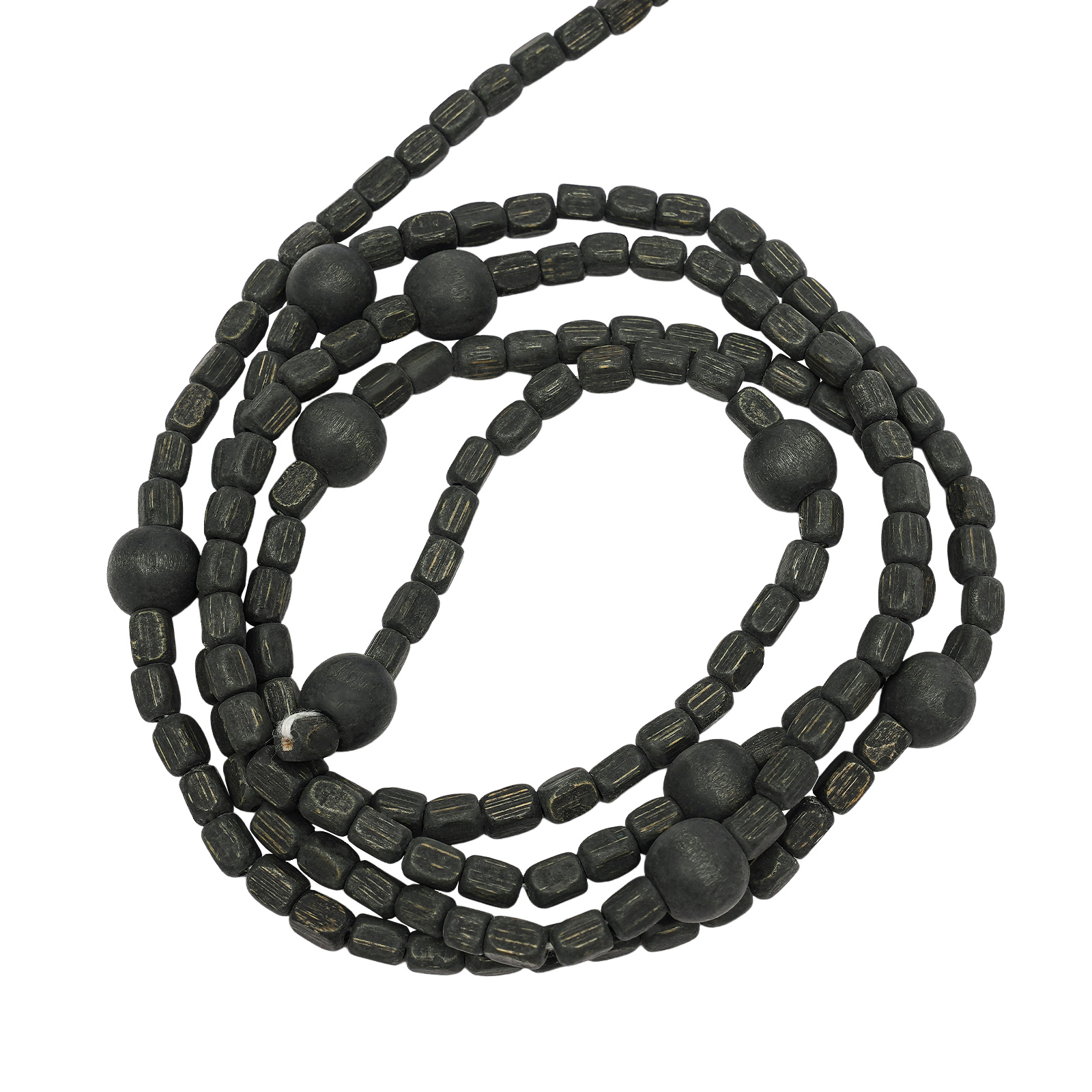 Natural Wooden Door Beaded Curtain, Doorway Beads, Front Door Decor Curtains, Black Door Curtain Beads