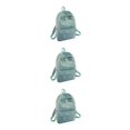 thumbnail image 1 of relayinert Cloth Lightweight And Practical Shoulder Bag For Everyday Practical Gifts Spacious School Backpack light green 3Set, 1 of 6