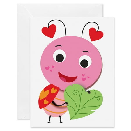 AMERICAN GREETINGS CELLO VALENTINE'S DAY LADYBUG CELLO