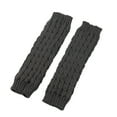 thumbnail image 3 of harmtty Fleece Lined Leg Warmers Women Knitted Long Boot Socks Winter Solid Color Knee-High Thick Calf Warmers for Daily Wear Skating, 3 of 8
