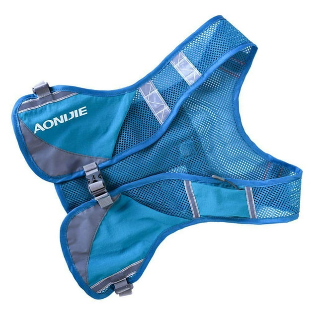 ziyahi Running Cycling Vest Backpack Sports Hydration Water Bladder Bag Blue
