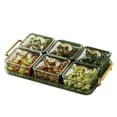 thumbnail image 2 of BotaniNest Portable Divided Meal Prep Container With Lid For Lunch Food Storage And Organization, 2 of 5