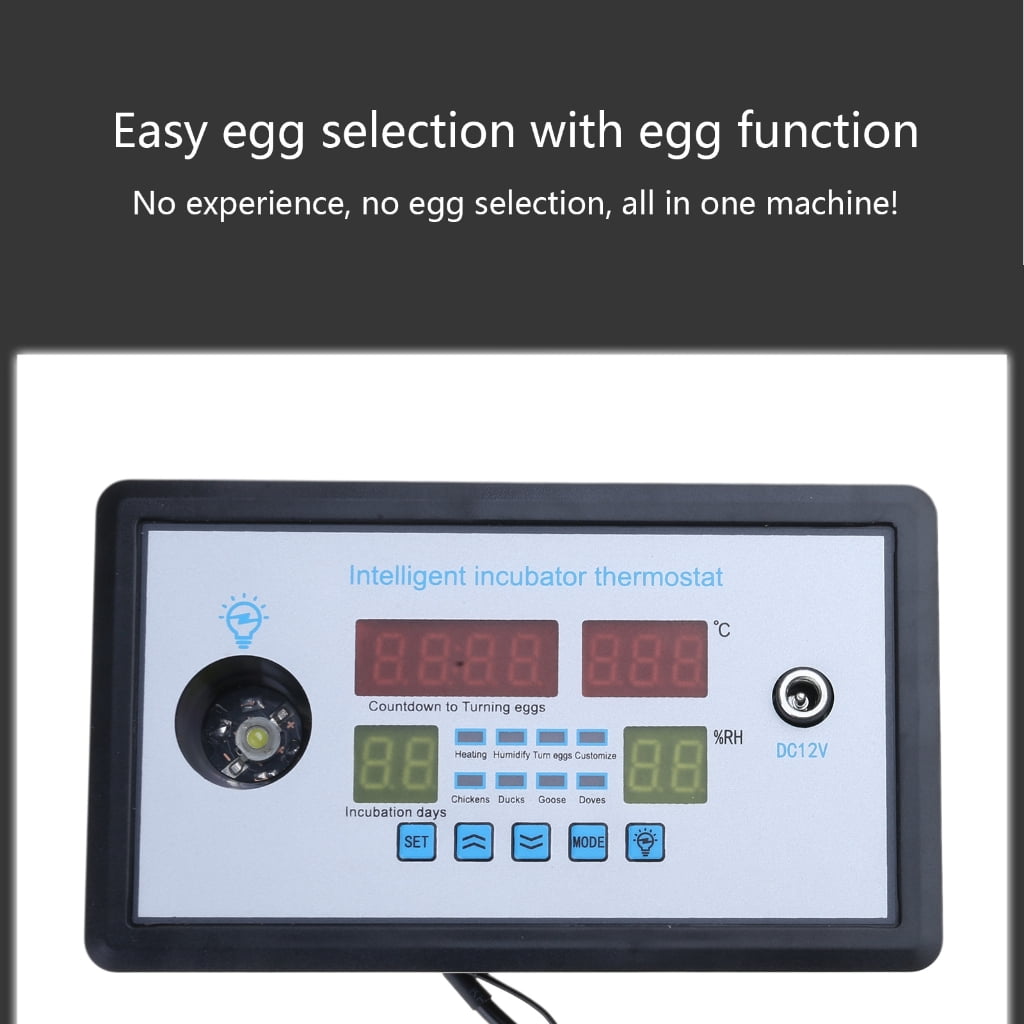 All-Purpose Digital Temperature Controller Centigrade Thermostat Humidity Controlling with Probe for Incubator Fridge