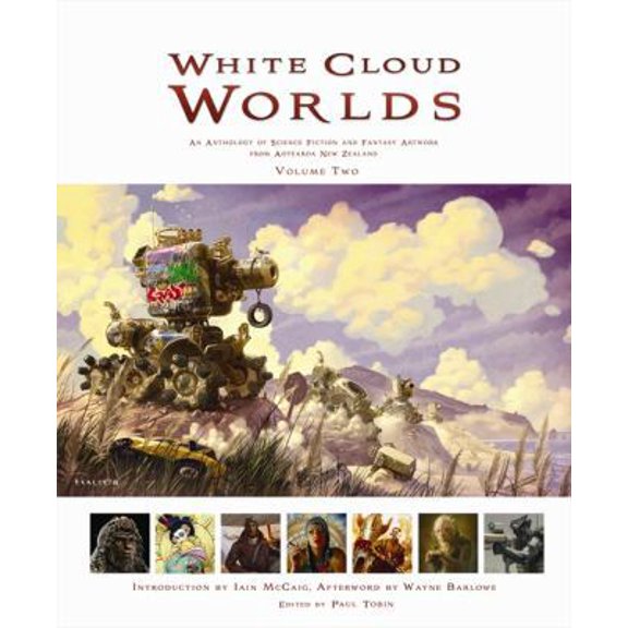 Pre-Owned White Cloud Worlds. Volume Two: An Anthology of Science Fiction and Fantasy Artwork from Aotearoa New Zealand (Hardcover) 0473215047 9780473215040