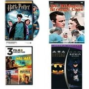 Assorted 4 Pack DVD Bundle: Harry Potter and the Prisoner of Azkaban Two-Disc Widescreen Edition : Dr. Kildares Strange Case : 3 Movies: Mad Max Fury Road, Road Warrior, Beyong Thunderdome : 2 Movies