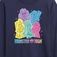 thumbnail image 3 of Monster High - Pastel Character Group - Toddler And Youth Long Sleeve Graphic T-Shirt, 3 of 5
