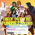 thumbnail image 6 of Funziez! Dinosaur Slim Fit Unisex Union Suit Costume - Adult Halloween - L, 6 of 6