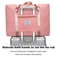thumbnail image 3 of sunsanly Waterproof Travel Storage Bag Zipper Closure Large Capacity Multipurpose Luggage Bag with Reinforced Handle, 3 of 7