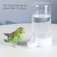 thumbnail image 4 of Comedero automático transparente para pájaros, estación de alimentación automática para pájaros, se puede colgar, comederos de gran capacidad, taza de alimentación, alimentador de agua, 4 of 8