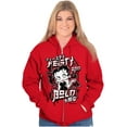 thumbnail image 3 of Kanji Betty Boop Feisty and Bold Women Plus Size Zipper Hoodie Brisco Brands 2X, 3 of 5