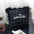 thumbnail image 2 of Funda de cojín para almohada almohada cuadrada clásica almohada almohada para el sofá cama decoración del hogar azul Azul Magideal Funda de cojín para almohada, 2 of 7