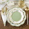 thumbnail image 5 of Kate Aspen Botanical Garden, 7 Inch, 7 in. Decorative Premium Paper Plates (Set of 16), 5 of 7