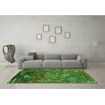 thumbnail image 3 of Ahgly Company Indoor Rectangle Oriental Green Industrial Area Rugs, 8' x 12', 3 of 4