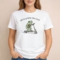 thumbnail image 2 of Christian Shirt – Off to Praise the Lord Frog T-Shirt, 2 of 6