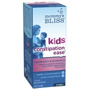 Mommy's Bliss Kids Constipation Ease, Orange Flavor Liquid, over the Counter, 4 fl oz